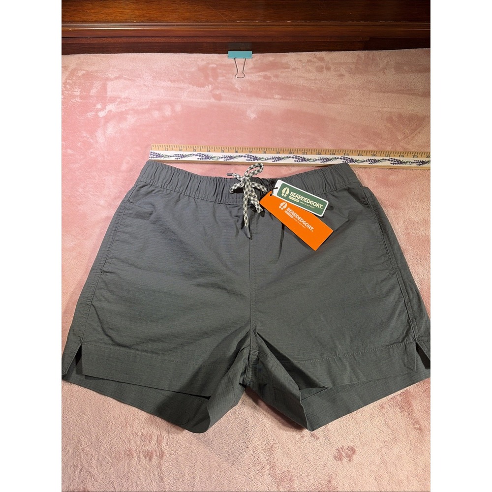 Bearded Goat Women's Canopy Shorts In Dark Shadow Sz Medium NWT. Hiking, Fishing